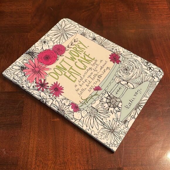 Don't worry Eat Cake Coloring Book - Picture 5 of 6